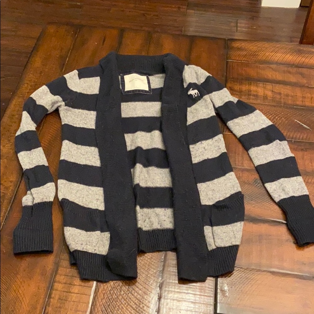 abercrombie kids shawl collar cardigan sweater